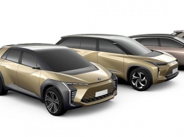 Toyota анонсировала шесть новых электромобилей