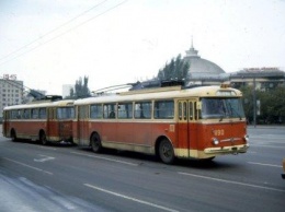 Ушедшие в историю. Троллейбусный поезд Киева