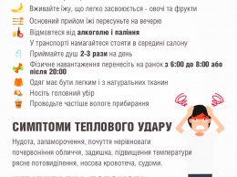 Жара наступает: как луганчанам уберечься от теплового и солнечного удара