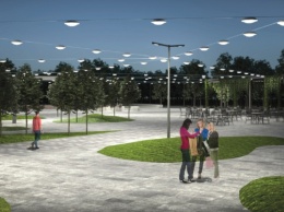 В Рубежном затеяли реконструкцию парка: обещают фонтан, сцену и видеонаблюдение