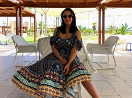 Красотка Джамала выгуляла в Марокко удивительную вышиванку