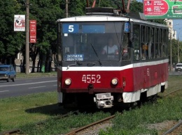 В Харькове трамвай №5 временно изменит маршрут движения