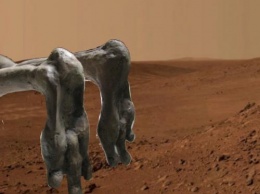 Гибрид человека? На Марсе нашли «живую» ногу пришельца