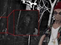 «Нибируанский флекс»: Очевидцы засняли пришельца, маскировавшегося в лесу