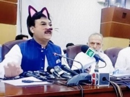 Пакистанский политик случайно превратился в кота (ФОТО)