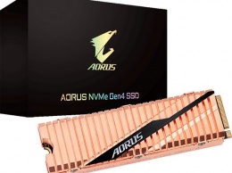 Твердотельные накопители Aorus NVMe Gen4 SSD работают с PCI Express 4.0