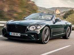 Новый Bentley Continental GT Convertible представили в России