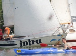 Экипаж яхты Intra из Никополя стал победителем регаты в Запорожье