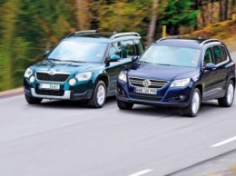 «Битва ВАГов»: Блогер назвал преимущества Skoda Yeti перед Volkswagen Tiguan
