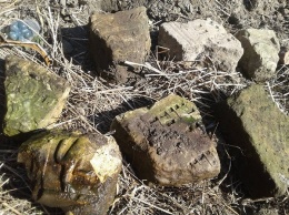 В Копычинцах Тернопольской области обнаружены фрагменты еврейских надгробий