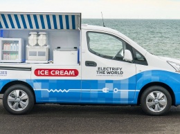 Nissan создал электрический фургон для мороженого