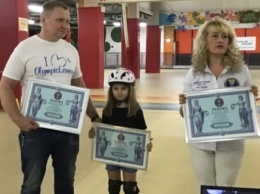 Незрячая 6-летняя девочка стала рекордсменкой Украины