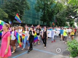 ''Г*вно дырявой ложкой собирали'': в сети бурно обсуждают Марш равенства в Киеве