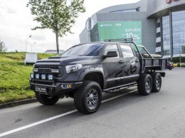 Сделана в России: Самую дорогую Toyota Tundra 6x6 Hercules показали в сети
