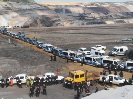 Немецкие экоактивисты взяли штурмом местную угольную шахту
