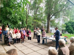 На ж/м Тополь появится площадь для отдыха и совместных мероприятий благодаря поддержке «Оппозиционной платформы - За життя»