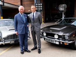 Aston Martin, Джеймс Бонд и принц Черльз