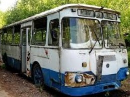 В Подмосковье нашли заброшенный автобус ЛиАЗ-677