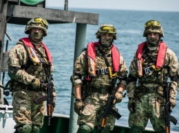 Пограничники и ВМС показали как будут уничтожать российские суда-нарушители в Азовском море