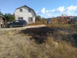 За минувшие сутки в Крыму ликвидированы возгорания в трех округах