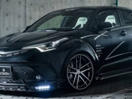 Кроссовер Toyota C-HR стал выглядеть более «угрожающим»