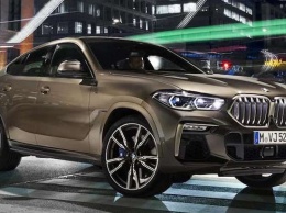 В интернет выложили первые фотографии новой BMW X6 2020