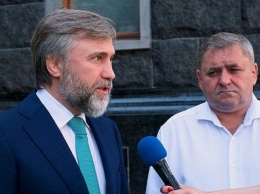 Вадим Новинский и Сергей Сажко передали в Администрацию Президента петицию бастующих горняков
