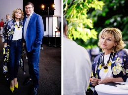 Ирина Луценко носит накидку стоимостью 128 тысяч гривен