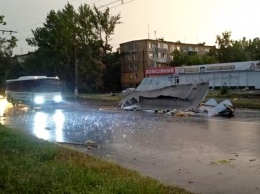 На Днепропетровщине больше всего от непогоды пострадал Кривой Рог