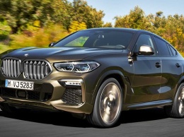 BMW снабдил новый X6 подсветкой «ноздрей»