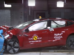 Европейцы провели краш-тест Tesla Model 3 и обновили рейтинг безопасности 2019 года