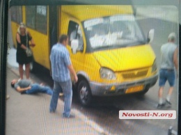 В Николаеве водитель маршрутки избил пассажира