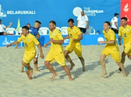 Сборная Украины по пляжному футболу в Португалии сегодня начинает отбор к Евролиге