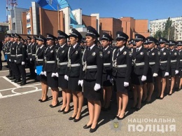 Молодые офицеры пополнили ряды полиции Днепропетровщины