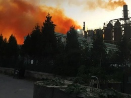 В Турции прогремел мощный взрыв на заводе химикатов