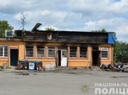 На Киевщине неизвестные сожгли магазин кандидата в народные депутаты Давида Эрикяна (фото, видео)