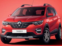 Renault Triber поступит в продажу в августе 2019 года (ФОТО)