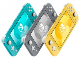 Nintendo представила портативную игровую консоль Nintendo Switch Lite