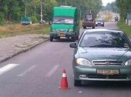 В Днепре на Бориса Кротова Daewoo сбил мужчину и женщину, которые переходили дорогу по "зебре"