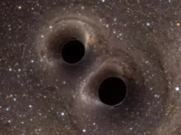 Найдены две "танцующих" сверхмассивных черных дыры