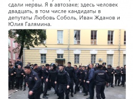 В России полиция жестко разогнала протестующих у Мосгоризбиркома
