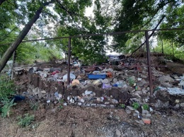 В самом страшном парке Днепра снесли огромное поселение бездомных (Фото)