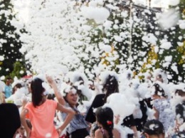 14 июля в Днепре на Косиора состоялась пенная вечеринка (ФОТОРЕПОРТАЖ)