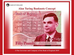 Алан Тьюринг станет лицом британской банкноты в 50 фунтов