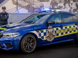 BMW M5 становится самой быстрой полицейской машиной в Австралии
