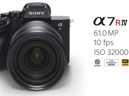 Sony представила полнокадровую 61-мегапиксельную камеру Sony a7R IV