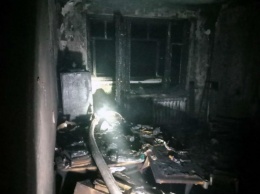В Першотравенске горела пятиэтажка: жильцов эвакуировали
