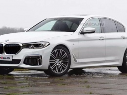 Новый BMW 5-Series представили на рендерах