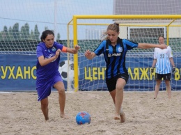 В Одессе соберутся сильнейшие пляжные футболистки Украины