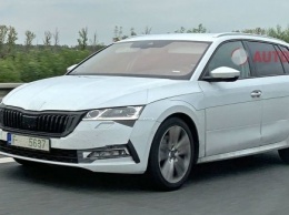 Skoda Octavia 2020 сохранит знакомый дизайн, но откажется от четырех фар